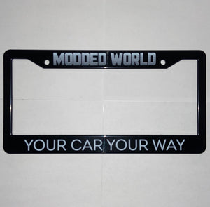 YOUR CAR, YOUR WAY - Licence Plate Frame