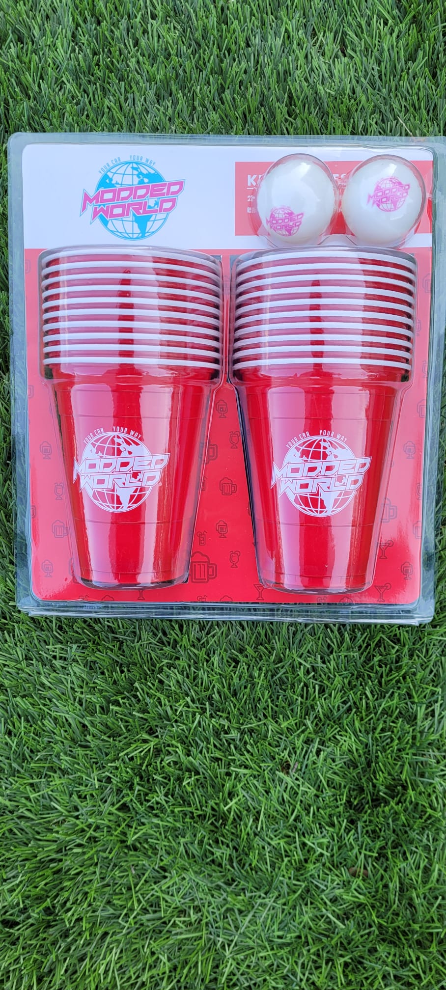 CUP PONG GAME KIT - MODDED WORLD EDITION